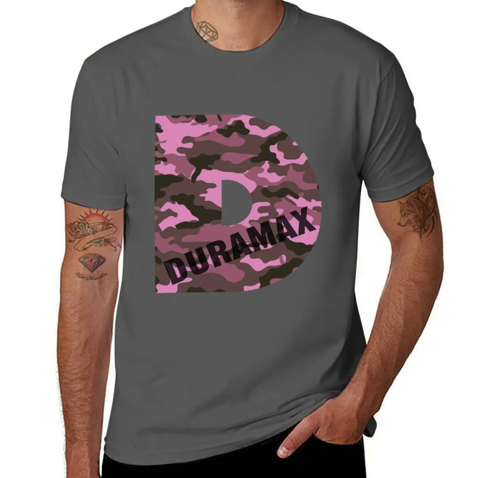 Duramax Pink Camo T-Shirt Active Wear Sports T-Shirt for Men
Duramax Pink Camo T-Shirt Active Wear Sports T-Shirt for Men
