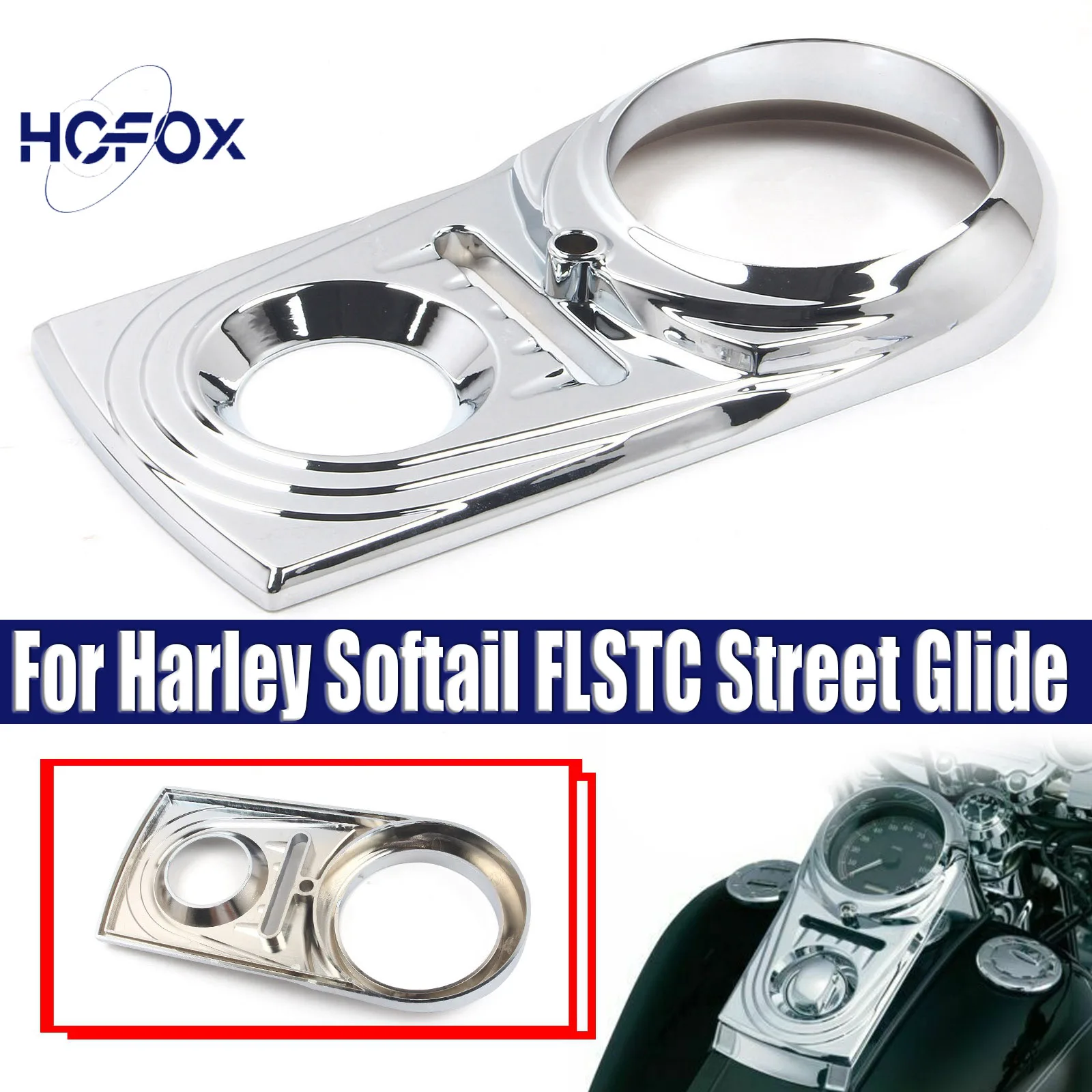 For Harley Softail FLSTC Street Glide Dash Panel Cover Motorcycle Fuel Gas Tank Instrument Panel Console Cover Dash Panel Insert
For Harley Softail FLSTC Street Glide Dash Panel Cover Motorcycle Fuel Gas Tank Instrument Panel Console Cover Dash Panel Insert