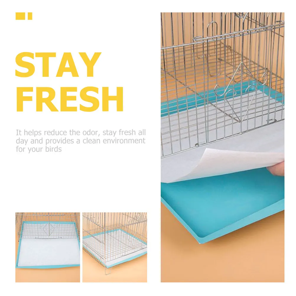 100 Pcs Thickened Paper Pad Parrot Cages Accessories for Bird Birds Parrots Liners Disposable Mat Round Net
100 Pcs Thickened Paper Pad Parrot Cages Accessories for Bird Birds Parrots Liners Disposable Mat Round Net
