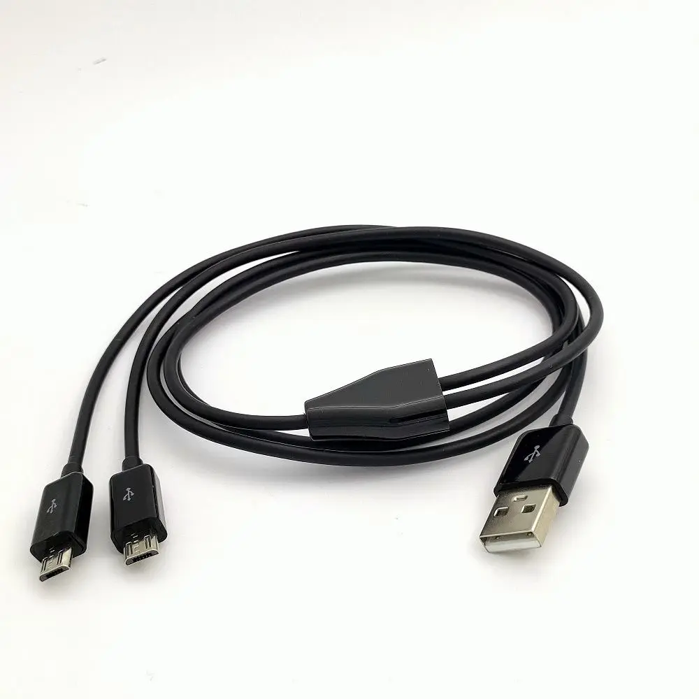 Micro USB To USB 2 Port Micro USB Cable 2 Port Y Splitter Y Splitter Charging Cable 1M Dual 2 in 1 Cord Cables Wire
Micro USB To USB 2 Port Micro USB Cable 2 Port Y Splitter Y Splitter Charging Cable 1M Dual 2 in 1 Cord Cables Wire