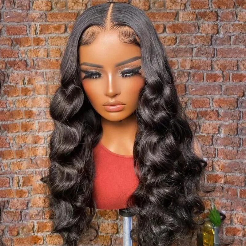 Glueless 26inch Soft Long Deep Wave Preplucked 180Density Black Lace Front Wig For African Women Babyhair Heat Resistant Daily
Glueless 26inch Soft Long Deep Wave Preplucked 180Density Black Lace Front Wig For African Women Babyhair Heat Resistant Daily