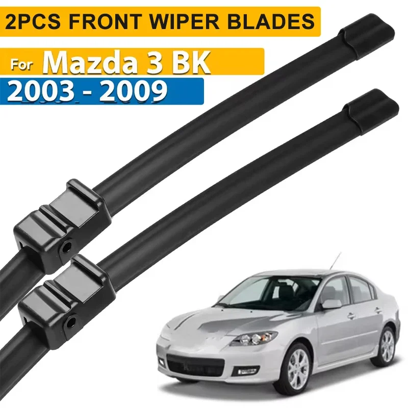 Wiper LHD Front Wiper Blades For Mazda 3 Mazda3 BK 2003 - 2009 Windshield Windscreen Window Car Rain Brushes 21"+19"
Wiper LHD Front Wiper Blades For Mazda 3 Mazda3 BK 2003 - 2009 Windshield Windscreen Window Car Rain Brushes 21"+19"