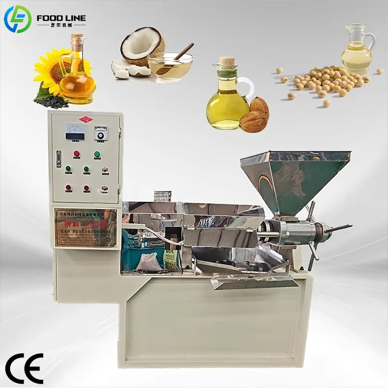 Customized Automatic Oil Press Machine Cold Hot Press Stainless Steel Oil Extractor for Peanut Sesame Sunflower Seeds Home Use
Customized Automatic Oil Press Machine Cold Hot Press Stainless Steel Oil Extractor for Peanut Sesame Sunflower Seeds Home Use