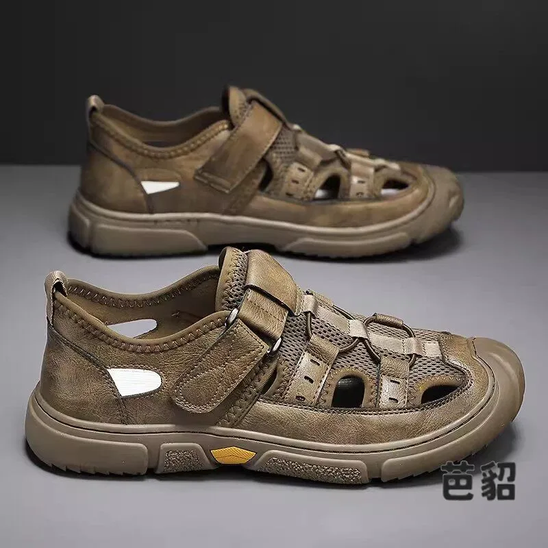 Men's Sandals Summer Outdoor Wear Anti-Slip Odor Control Sports Beach Casual Slippers Flat Heel Breathable Rubber Sole Shoes
Men's Sandals Summer Outdoor Wear Anti-Slip Odor Control Sports Beach Casual Slippers Flat Heel Breathable Rubber Sole Shoes