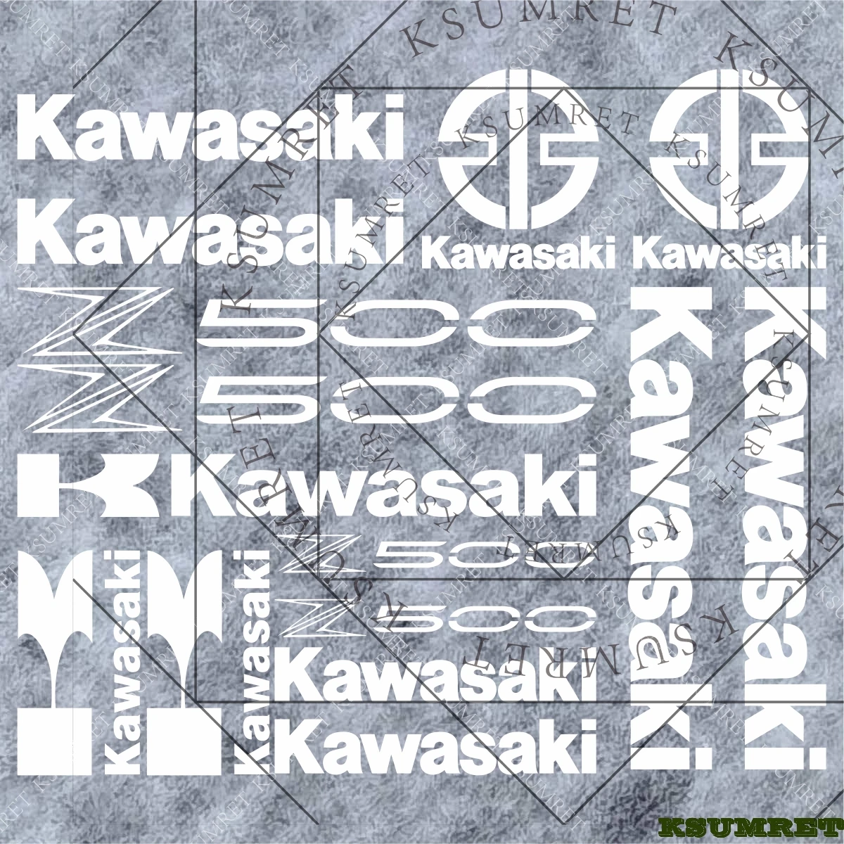 For Kawasaki Z500 Sticker Motorcycle Stickers Z500 Logo Tank Pad
For Kawasaki Z500 Sticker Motorcycle Stickers Z500 Logo Tank Pad