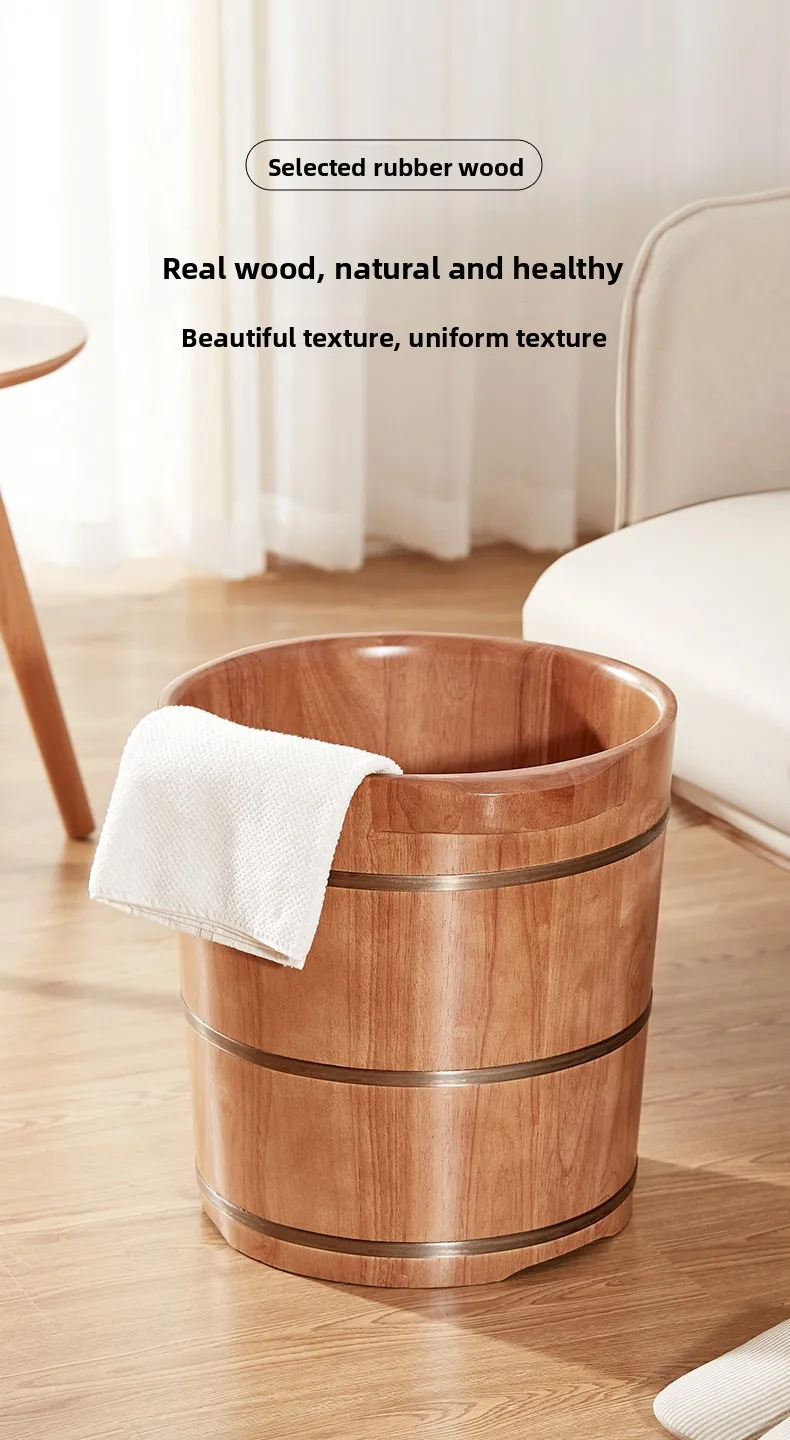 Zml solid wood foot soak bucket - home massage, over-the-knee, thickened, deep wooden foot bath bucket
Zml solid wood foot soak bucket - home massage, over-the-knee, thickened, deep wooden foot bath bucket