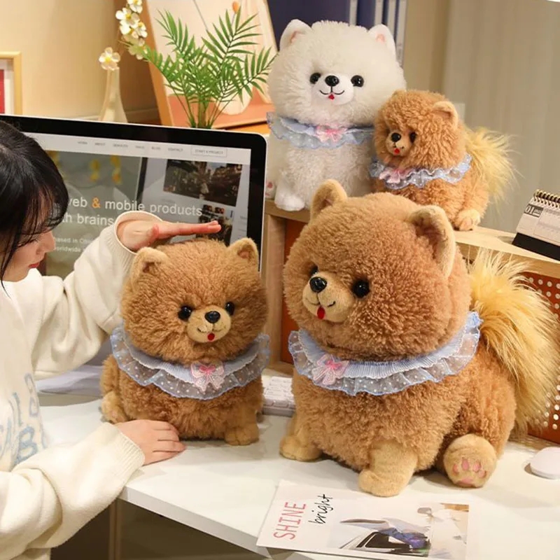 Simulation Cute Pomeranian Dog Plush Toy Soft Stuffed Animal Puppy Doll Fluffy Pillow for Birthday Gift Home Sofa Bed Decoration
Simulation Cute Pomeranian Dog Plush Toy Soft Stuffed Animal Puppy Doll Fluffy Pillow for Birthday Gift Home Sofa Bed Decoration