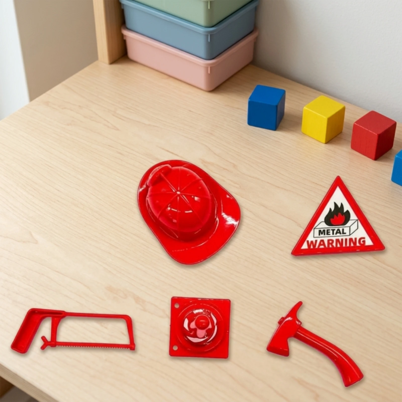 8 Pieces Miniature Firefighter Accessory Set Realistic Features Firefighter Role Play Set Fire Emergency Toy Tools Educational
8 Pieces Miniature Firefighter Accessory Set Realistic Features Firefighter Role Play Set Fire Emergency Toy Tools Educational