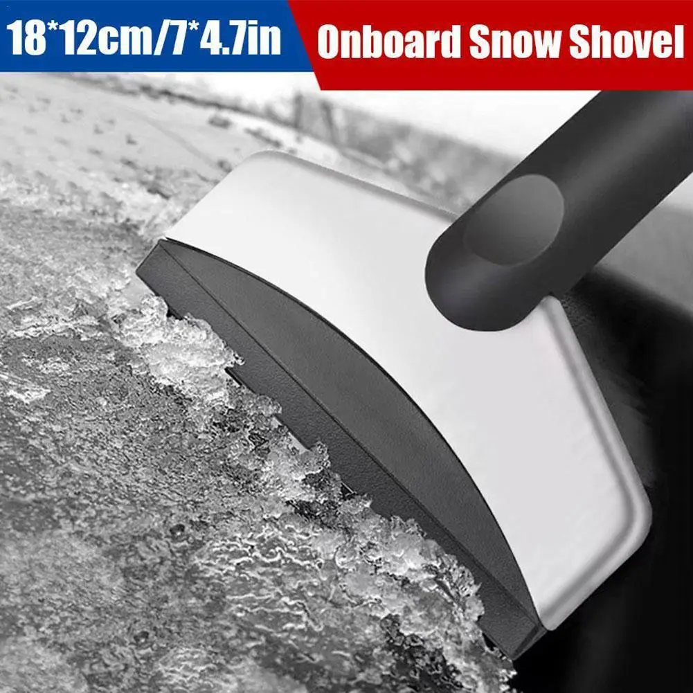 Automotive Supplies Car Winter Snow Shovel Stainless Steel Snow Removal Ice Shovel Safety Emergency Deicing Shovel
Automotive Supplies Car Winter Snow Shovel Stainless Steel Snow Removal Ice Shovel Safety Emergency Deicing Shovel