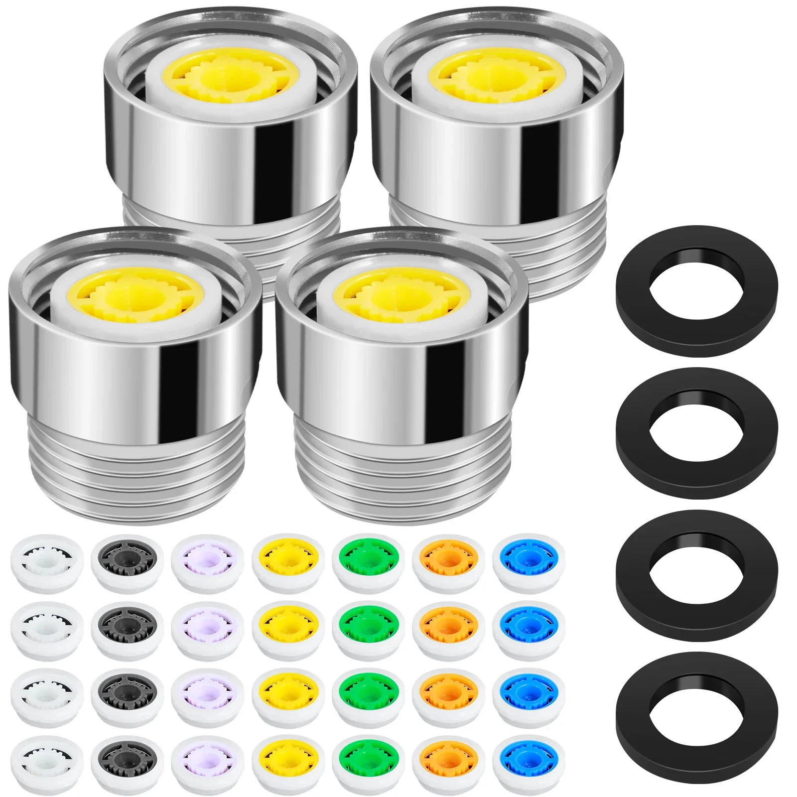 Shower Flow Reducer Limiter Set Heat-Resistant Shower Head Flow Control Valve Water Flow Control Saver Adapter Copper Flow
Shower Flow Reducer Limiter Set Heat-Resistant Shower Head Flow Control Valve Water Flow Control Saver Adapter Copper Flow