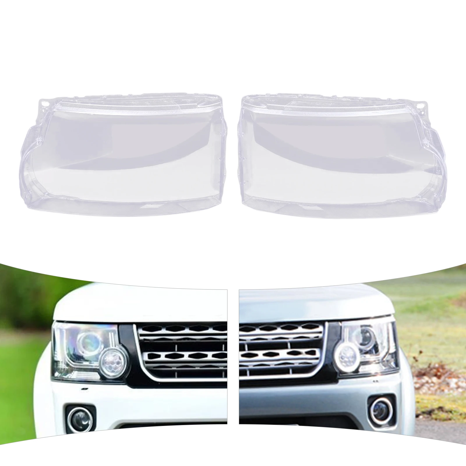 Headlight Lens Cover Left & Right For 2014 2015 2016 Land Rover Discovery 4 LR4 Head Lamps Assembly Lampshade Shell
Headlight Lens Cover Left & Right For 2014 2015 2016 Land Rover Discovery 4 LR4 Head Lamps Assembly Lampshade Shell