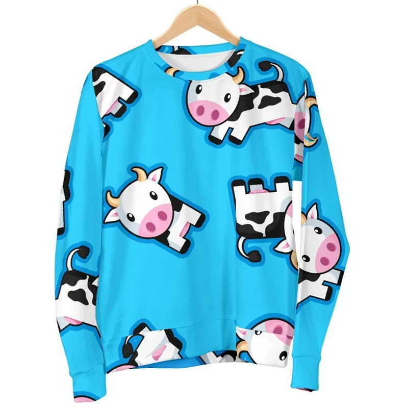 Cow 3d Printing Hoodies Women Fashon Hoodie Animal Graphic Sweatshirts New Fashion Round Neck Oversized Coats Men Clothing 2024
Cow 3d Printing Hoodies Women Fashon Hoodie Animal Graphic Sweatshirts New Fashion Round Neck Oversized Coats Men Clothing 2024