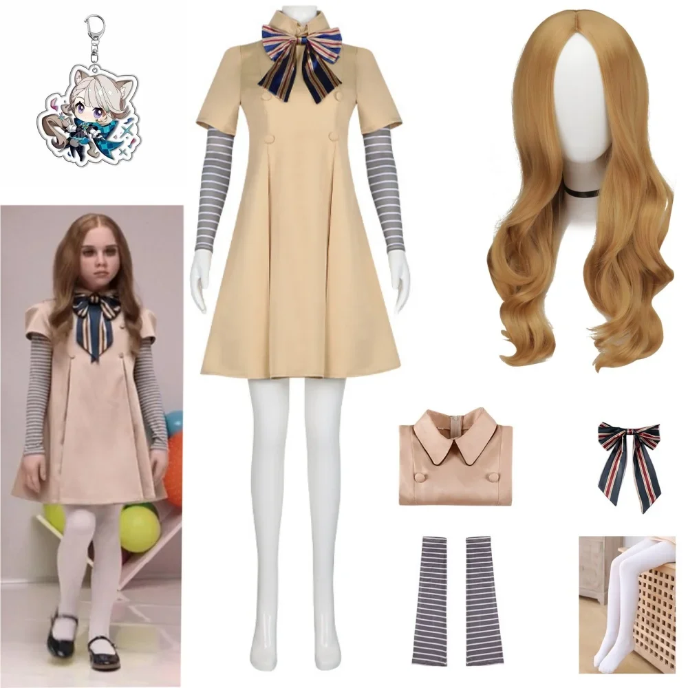 Horrible Movie M3GAN Cosplay Costume Wig Megan Doll Dress For Kids Girl Halloween Party Carnival Outfit Children Adults Women
Horrible Movie M3GAN Cosplay Costume Wig Megan Doll Dress For Kids Girl Halloween Party Carnival Outfit Children Adults Women