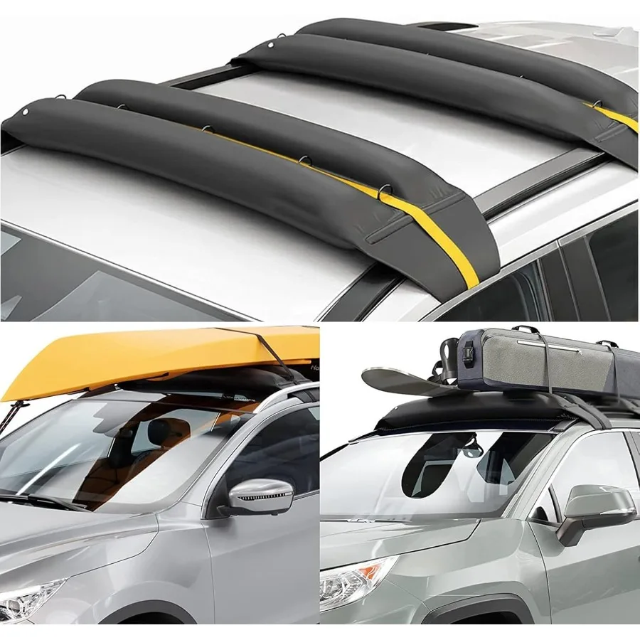 Универсальный автомобильный надувной багажник на крышу, мягкие багажники, багажник для каяков, каноэ, серфинга и SUPS; Подходит для автомобилей и внедорожников GreenBla
Универсальный автомобильный надувной багажник на крышу, мягкие багажники, багажник для каяков, каноэ, серфинга и SUPS; Подходит для автомобилей и внедорожников GreenBla