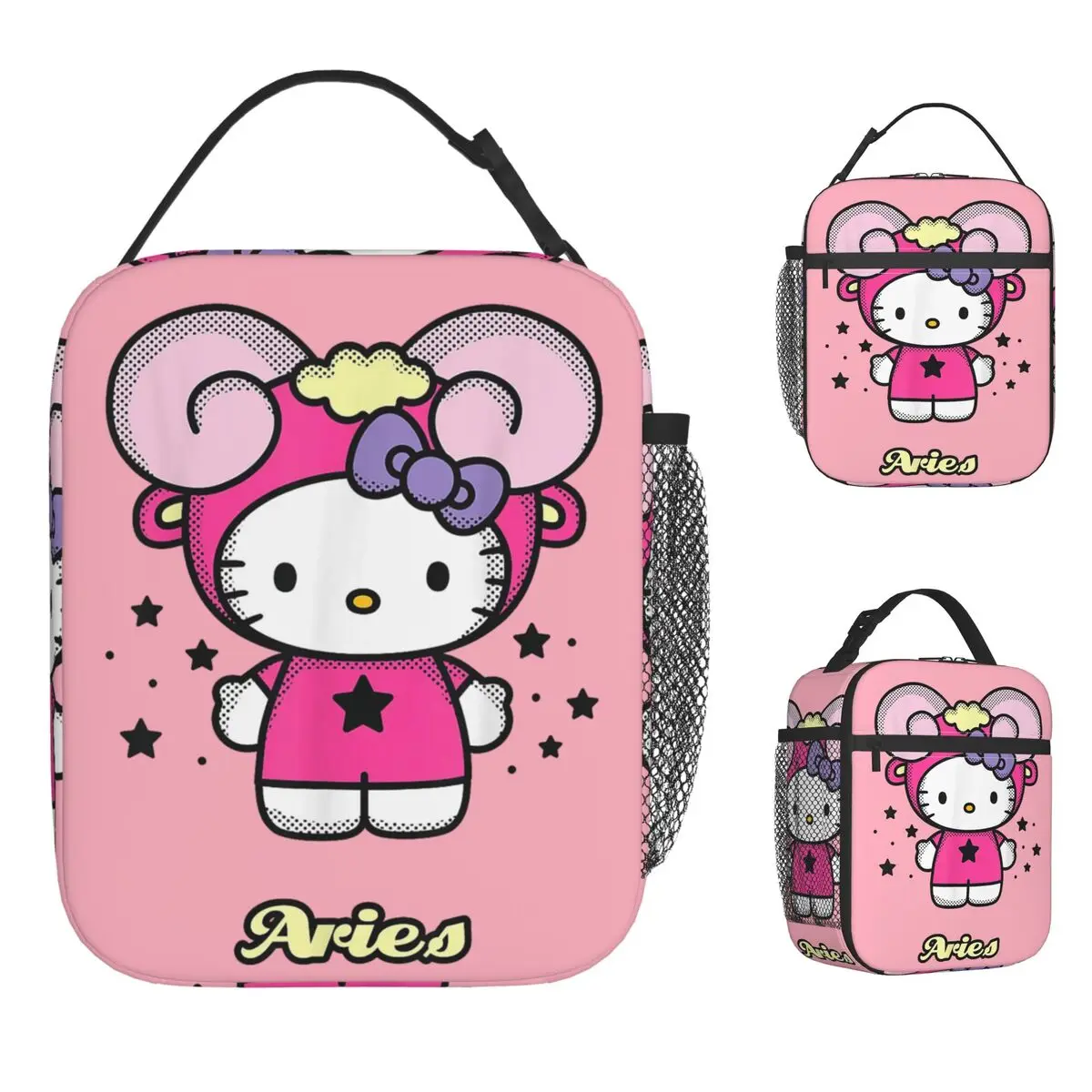 Hello Kitty Zodiac Aries Insulated Lunch Bag Cooler Bag Reusable Lunch Container Leakproof Tote Lunch Box Office Travel
Hello Kitty Zodiac Aries Insulated Lunch Bag Cooler Bag Reusable Lunch Container Leakproof Tote Lunch Box Office Travel