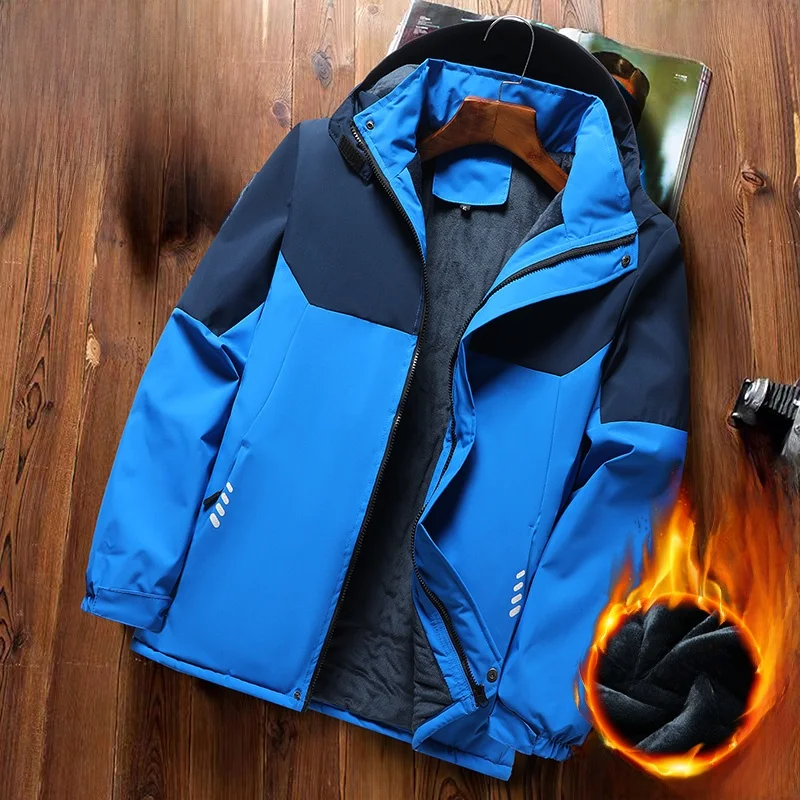 Men's Winter Workwear Windproof Waterproof Cotton Jaet Youth Large Size Fce Lined Outdoor Casual Stand Fit Coat
Men's Winter Workwear Windproof Waterproof Cotton Jaet Youth Large Size Fce Lined Outdoor Casual Stand Fit Coat