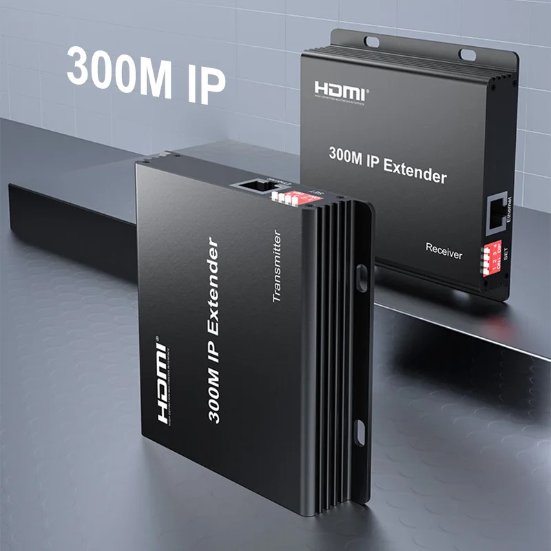 300m HDMI KVM IP Extender Over Rj45 Cat6 Cable 150M USB KVM Ethernet Extender 300m IP Extender for PS4 Camera PC To TV Monitor
300m HDMI KVM IP Extender Over Rj45 Cat6 Cable 150M USB KVM Ethernet Extender 300m IP Extender for PS4 Camera PC To TV Monitor
