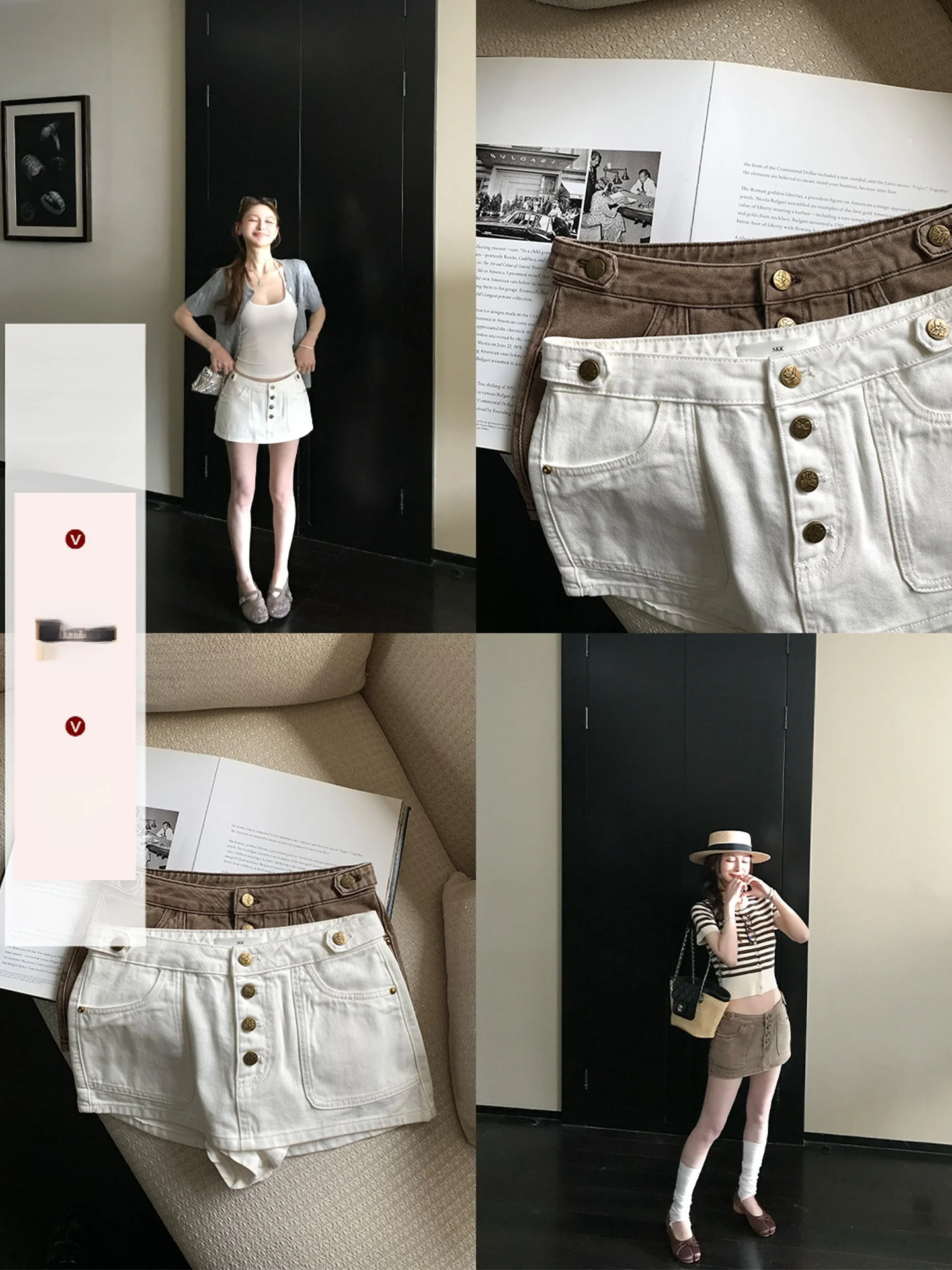 Skk Store Wild Model Legs Summer American Retro Spicy Girl Denim Skirt Pants Butt Covering Slimming Half-length Skirt
Skk Store Wild Model Legs Summer American Retro Spicy Girl Denim Skirt Pants Butt Covering Slimming Half-length Skirt