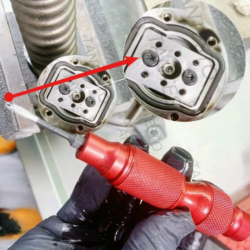 Injector Wrench for Solenoid Distribution Valve Screws Remove Install for CAT C13 C15 C18
Injector Wrench for Solenoid Distribution Valve Screws Remove Install for CAT C13 C15 C18
