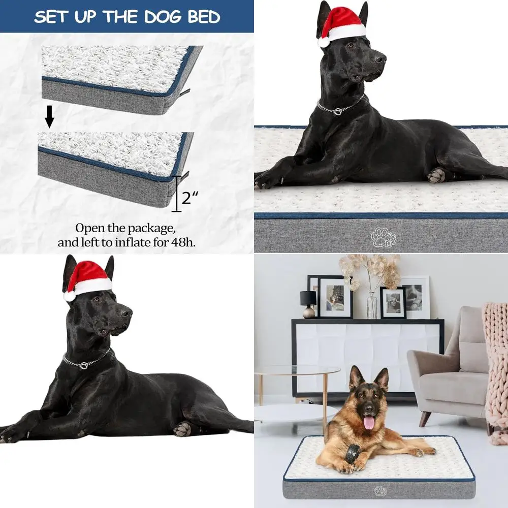 Reversible Washable Dog Crate Bed, Cool & Warm, Suitable for Large, Medium, Small Dogs, Grey
Reversible Washable Dog Crate Bed, Cool & Warm, Suitable for Large, Medium, Small Dogs, Grey