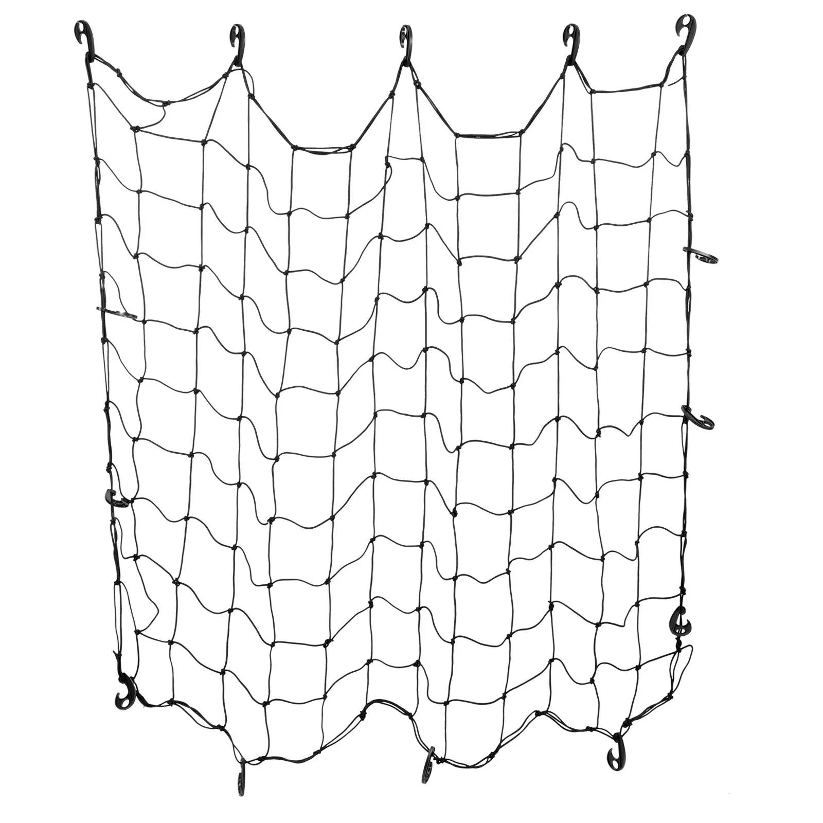 Rubber Car Roof Cargo Net for Suv Pickup Truck Luggage Fixation Strong Elastic Bungee Net Knotted Mesh Prevents Item Loss
Rubber Car Roof Cargo Net for Suv Pickup Truck Luggage Fixation Strong Elastic Bungee Net Knotted Mesh Prevents Item Loss