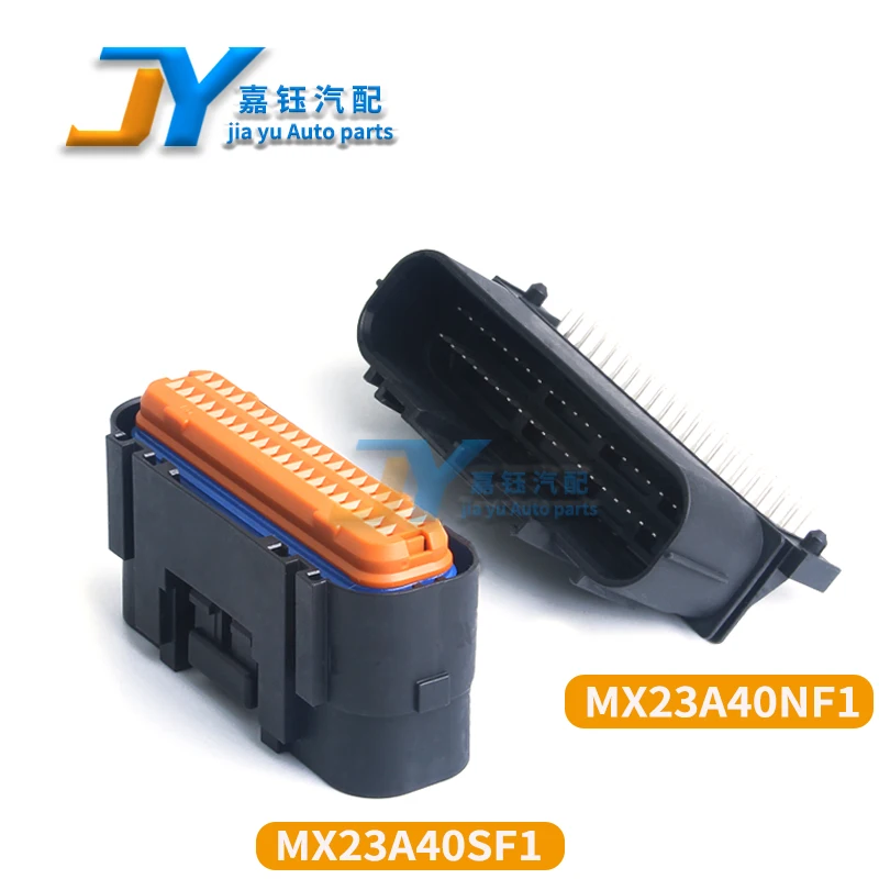 JAE 40-контактный MX23A40NF1/MX23A40SF1 автомобильный водонепроницаемый вилка воспламенителя Wonnector, держатель концевого штифта платы ЭБУ
JAE 40-контактный MX23A40NF1/MX23A40SF1 автомобильный водонепроницаемый вилка воспламенителя Wonnector, держатель концевого штифта платы ЭБУ