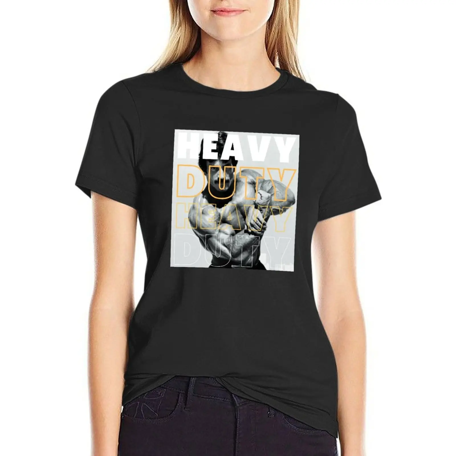 HEAVY DUTY Mike Mentzer T-Shirt kawaii clothes vintage Blouse t shirt dress Women
HEAVY DUTY Mike Mentzer T-Shirt kawaii clothes vintage Blouse t shirt dress Women