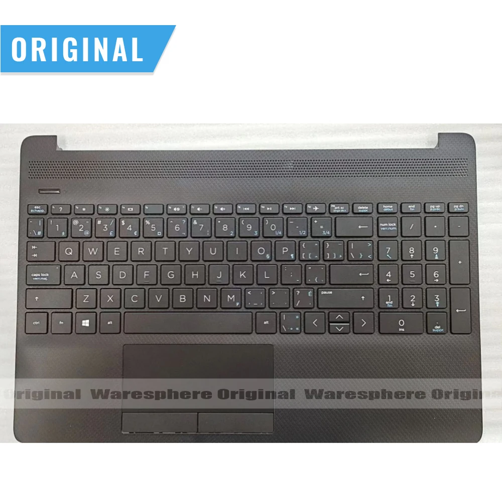New Original Palmrest for HP 15-DW Top Cover Upper Case With Keyboard BLACK EN/FR CAN L94460-DB1
New Original Palmrest for HP 15-DW Top Cover Upper Case With Keyboard BLACK EN/FR CAN L94460-DB1