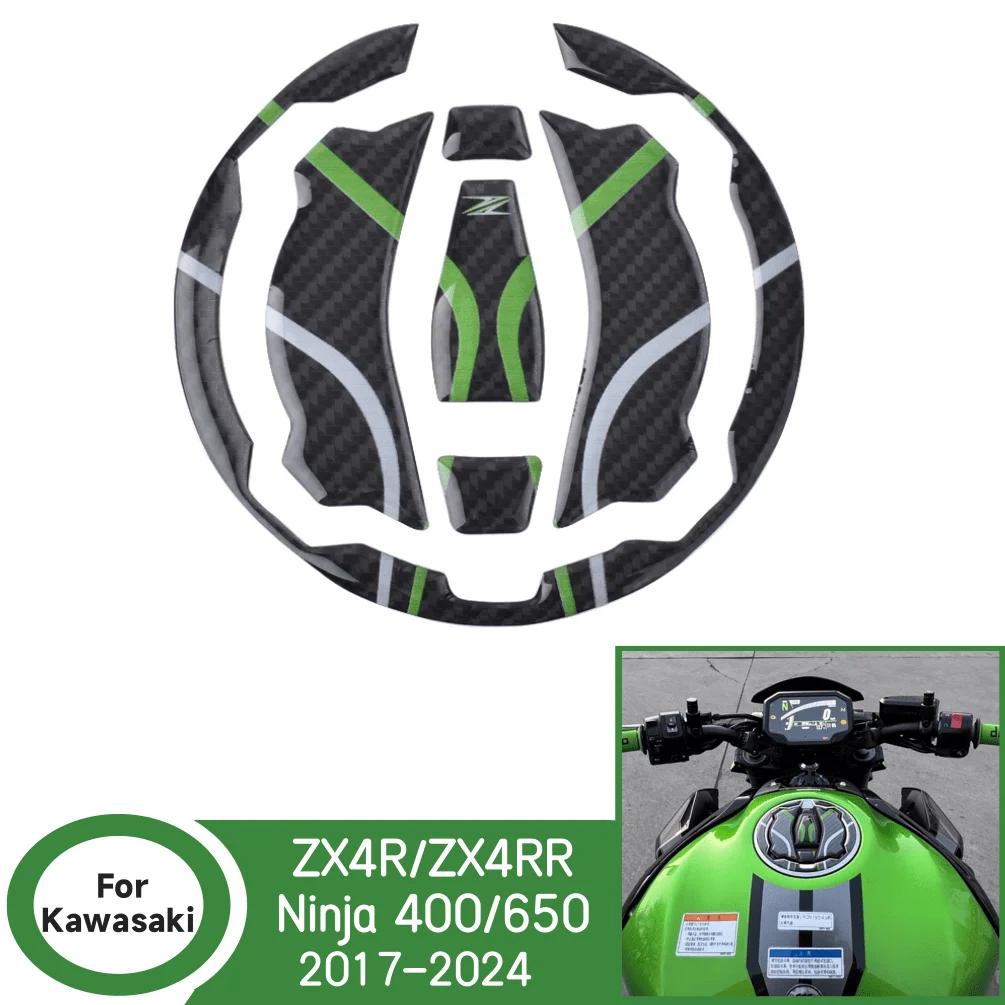 For Ninja 400 650 Sticker Fuel Tank Pad Gas Oil Cap Protector Cover For Kawasaki ZX4R ZX4RR Z900 Z400 Z650 2017-2024 Accessories
For Ninja 400 650 Sticker Fuel Tank Pad Gas Oil Cap Protector Cover For Kawasaki ZX4R ZX4RR Z900 Z400 Z650 2017-2024 Accessories