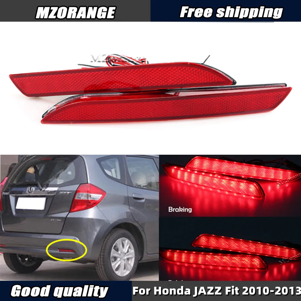 LED Rear Bumper Reflector Light For Honda JAZZ Fit 2010-2013 CRZ CRV Acura TSX Tail Fog Brake Lamp Car Accessories
LED Rear Bumper Reflector Light For Honda JAZZ Fit 2010-2013 CRZ CRV Acura TSX Tail Fog Brake Lamp Car Accessories