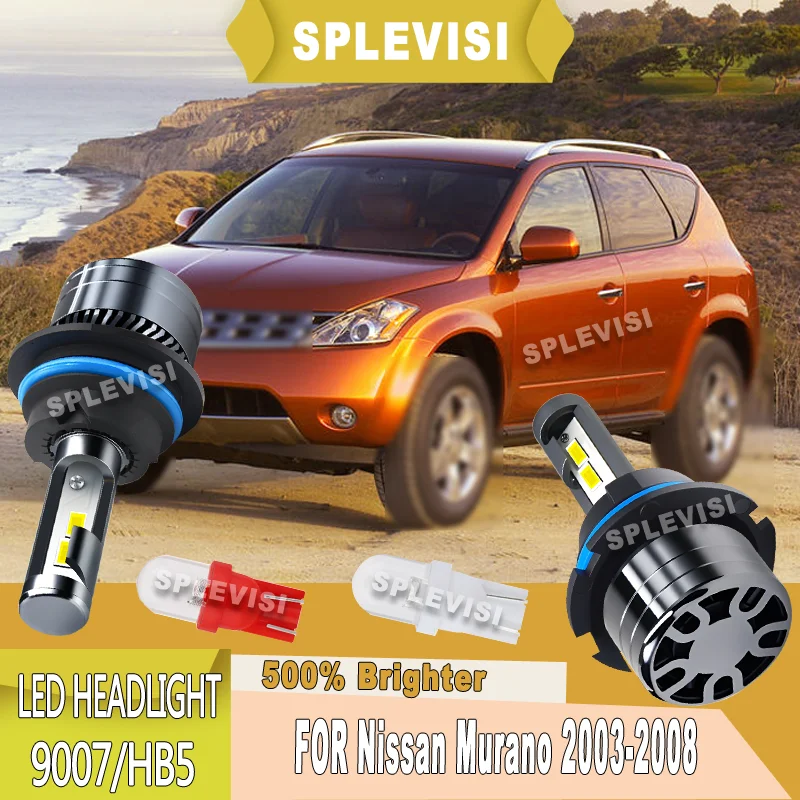Reliable Consistent Light Beam IP67 Waterproof Enhanced Visibility Led Headlight For Nissan Murano 2003 2004 2005 2006 2007 2008
Reliable Consistent Light Beam IP67 Waterproof Enhanced Visibility Led Headlight For Nissan Murano 2003 2004 2005 2006 2007 2008