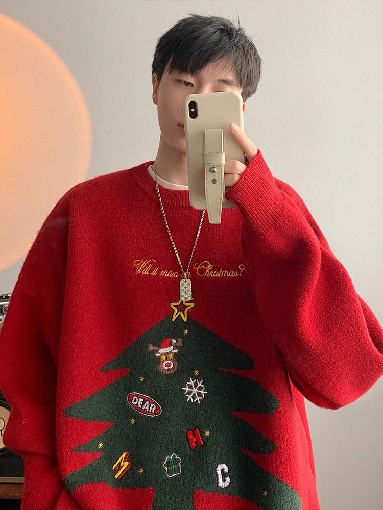 Красный мужской свитер Cisas Knitwear: весенне-осенний базовый слой, уютный, премиальный, модный бренд, китайский зодиакальный год
Красный мужской свитер Cisas Knitwear: весенне-осенний базовый слой, уютный, премиальный, модный бренд, китайский зодиакальный год