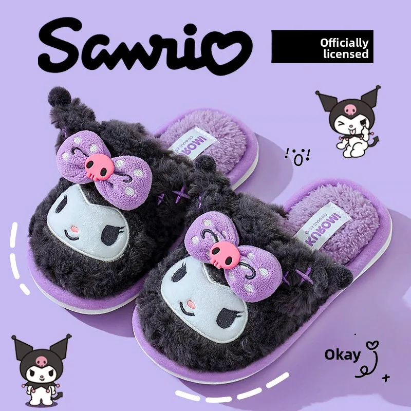 Мягкие плюшевые тапочки с мультяшным принтом, теплые зимние домашние тапочки Kuromi, розовые и синие, плоские, повседневные, нескользящие, для девочек, размеры 26-41.
Мягкие плюшевые тапочки с мультяшным принтом, теплые зимние домашние тапочки Kuromi, розовые и синие, плоские, повседневные, нескользящие, для девочек, размеры 26-41.