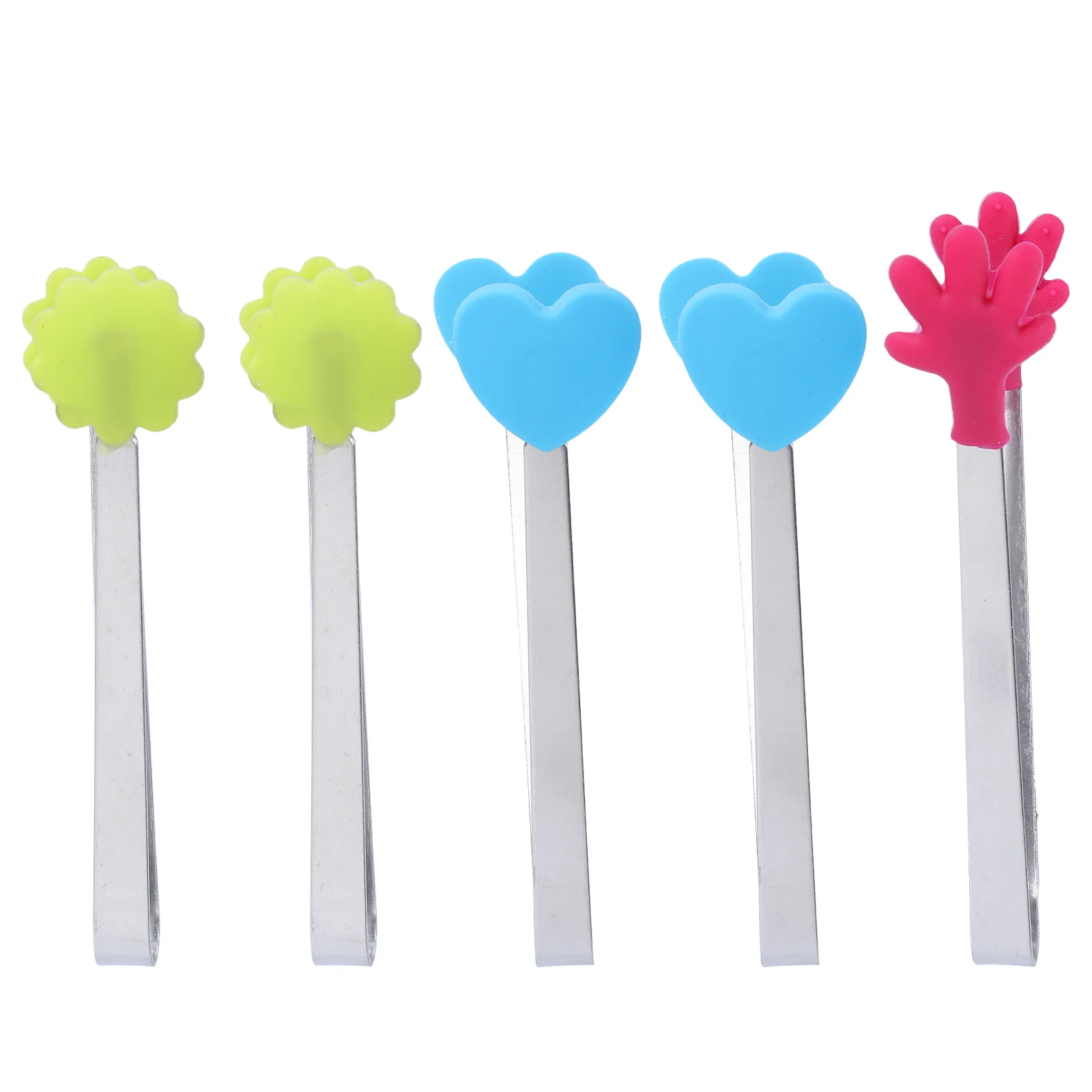 5 Pcs BBQ Tong Bread Clip Kitchen Tools Mini Stainless Steel Silicon Food Clips
5 Pcs BBQ Tong Bread Clip Kitchen Tools Mini Stainless Steel Silicon Food Clips