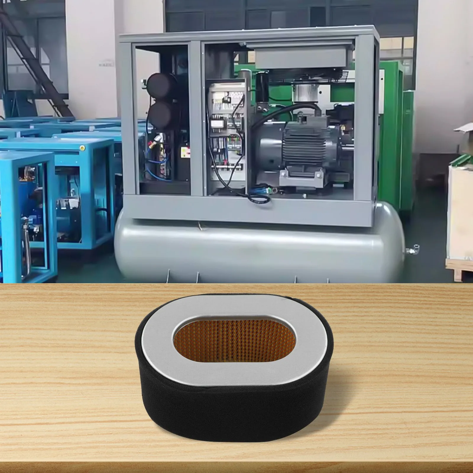 Воздушный фильтр для дизельных генераторов Kipor, Kama и Yanmar KM186F, KM186FA 5 кВт, сменная деталь с бумажным и поролоновым фильтрующими элементами
Воздушный фильтр для дизельных генераторов Kipor, Kama и Yanmar KM186F, KM186FA 5 кВт, сменная деталь с бумажным и поролоновым фильтрующими элементами