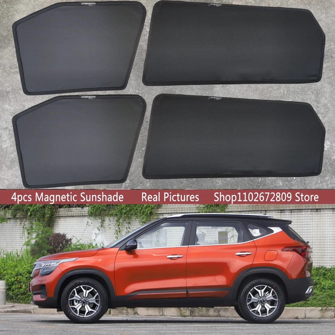 Magnetic Car Sunshade Shield Front Windshield Frame Curtain Sun Shades For KIA Seltos KX3 SP2C 2020 - 2026 2025 Accessories
Magnetic Car Sunshade Shield Front Windshield Frame Curtain Sun Shades For KIA Seltos KX3 SP2C 2020 - 2026 2025 Accessories
