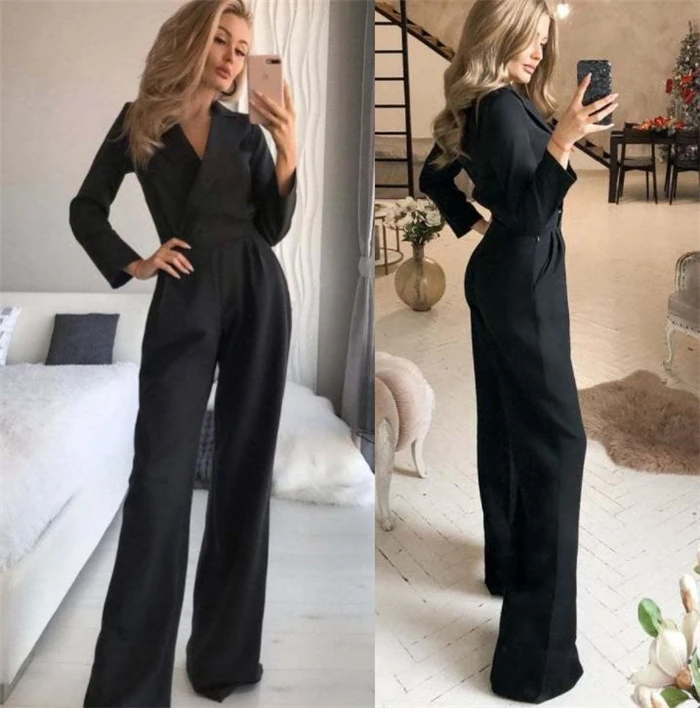 Sexy Street Sle High Waist Overalls Women's Jumpsuit Rers Long Pants Faionable Comfortable Ladies' One-Piece Suit
Sexy Street Sle High Waist Overalls Women's Jumpsuit Rers Long Pants Faionable Comfortable Ladies' One-Piece Suit