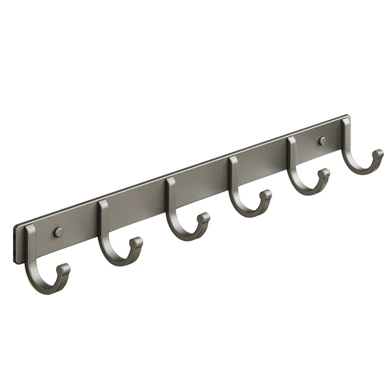 ABWR-Space Aluminum Hook Bathroom Towel Hook Living Room Door Back Clothes Hook Simple Storage 6 Hooks To Save Space
ABWR-Space Aluminum Hook Bathroom Towel Hook Living Room Door Back Clothes Hook Simple Storage 6 Hooks To Save Space