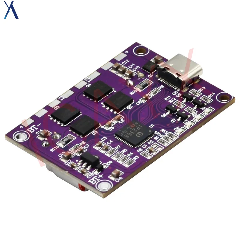 IP2368 Bidirectional 100w Fast Charging Module Buck-Boost Type-c Interface 4S Lithium Battery High-Power Fast Charging Board
IP2368 Bidirectional 100w Fast Charging Module Buck-Boost Type-c Interface 4S Lithium Battery High-Power Fast Charging Board