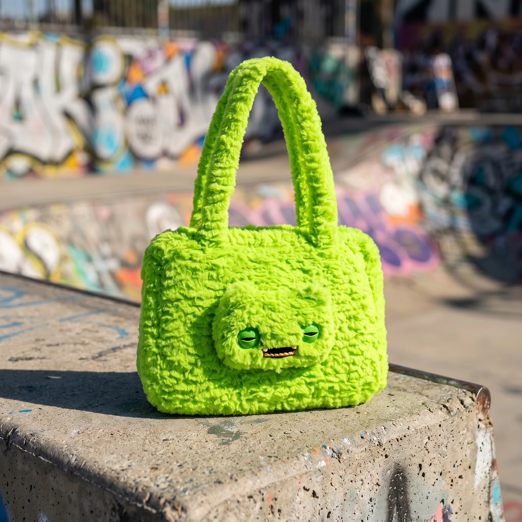JAKA Fuggler Funny Ugly Monster Plush Tote Bag Kawaii Soft Furry Shoulder Handbag Y2K Aesthetic Fashion Accessory Girls Gift
JAKA Fuggler Funny Ugly Monster Plush Tote Bag Kawaii Soft Furry Shoulder Handbag Y2K Aesthetic Fashion Accessory Girls Gift