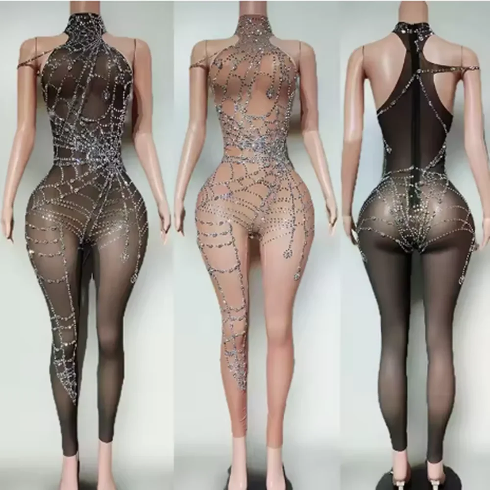 2025 Glitter Stage Costumes Women Black Sleeveless Rhinestone Bodysuit Gogo Nightclub Dancewear Festival Party Show Rave Outfit
2025 Glitter Stage Costumes Women Black Sleeveless Rhinestone Bodysuit Gogo Nightclub Dancewear Festival Party Show Rave Outfit
