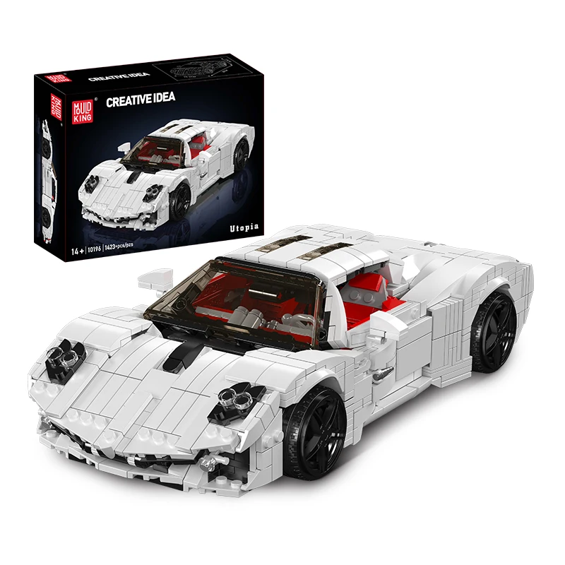 MOULD KING 10196 MOC Technology Серия суперкар Итальянская модель родстера Набор строительных блоков для коллекционеров автомобилей
MOULD KING 10196 MOC Technology Серия суперкар Итальянская модель родстера Набор строительных блоков для коллекционеров автомобилей
