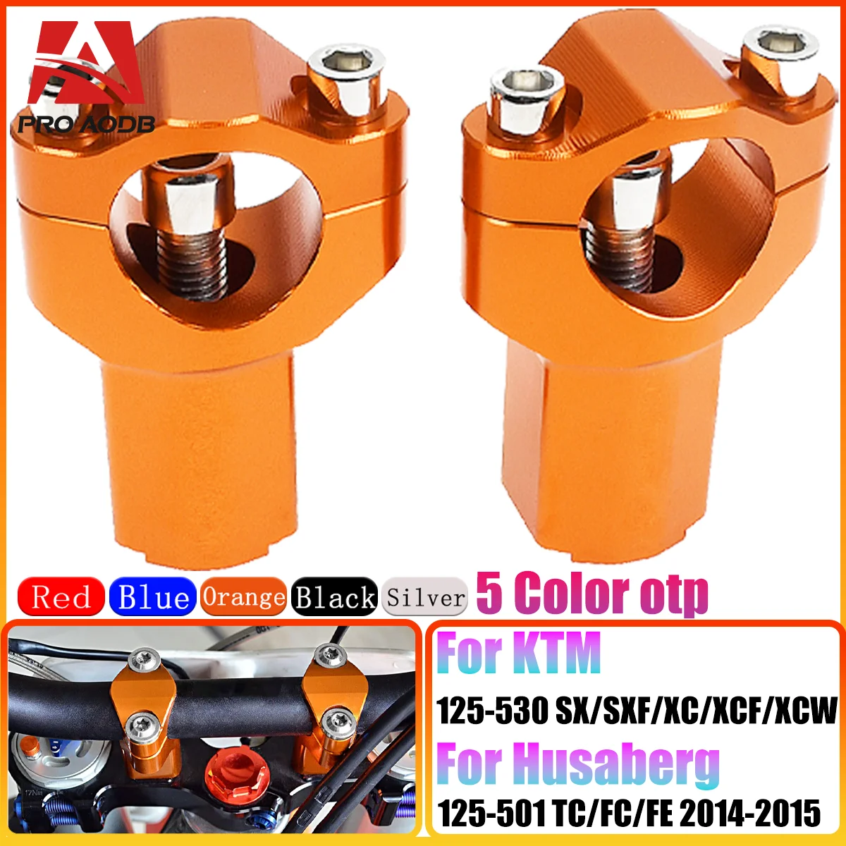 For GasGas EX EXF EC ECF MC MCF Husqvarna TC FC TE FE KTM EXC 300 Adventure 2005-2023 Motorcycle Handlebar Riser Bar Clamp Mount
For GasGas EX EXF EC ECF MC MCF Husqvarna TC FC TE FE KTM EXC 300 Adventure 2005-2023 Motorcycle Handlebar Riser Bar Clamp Mount
