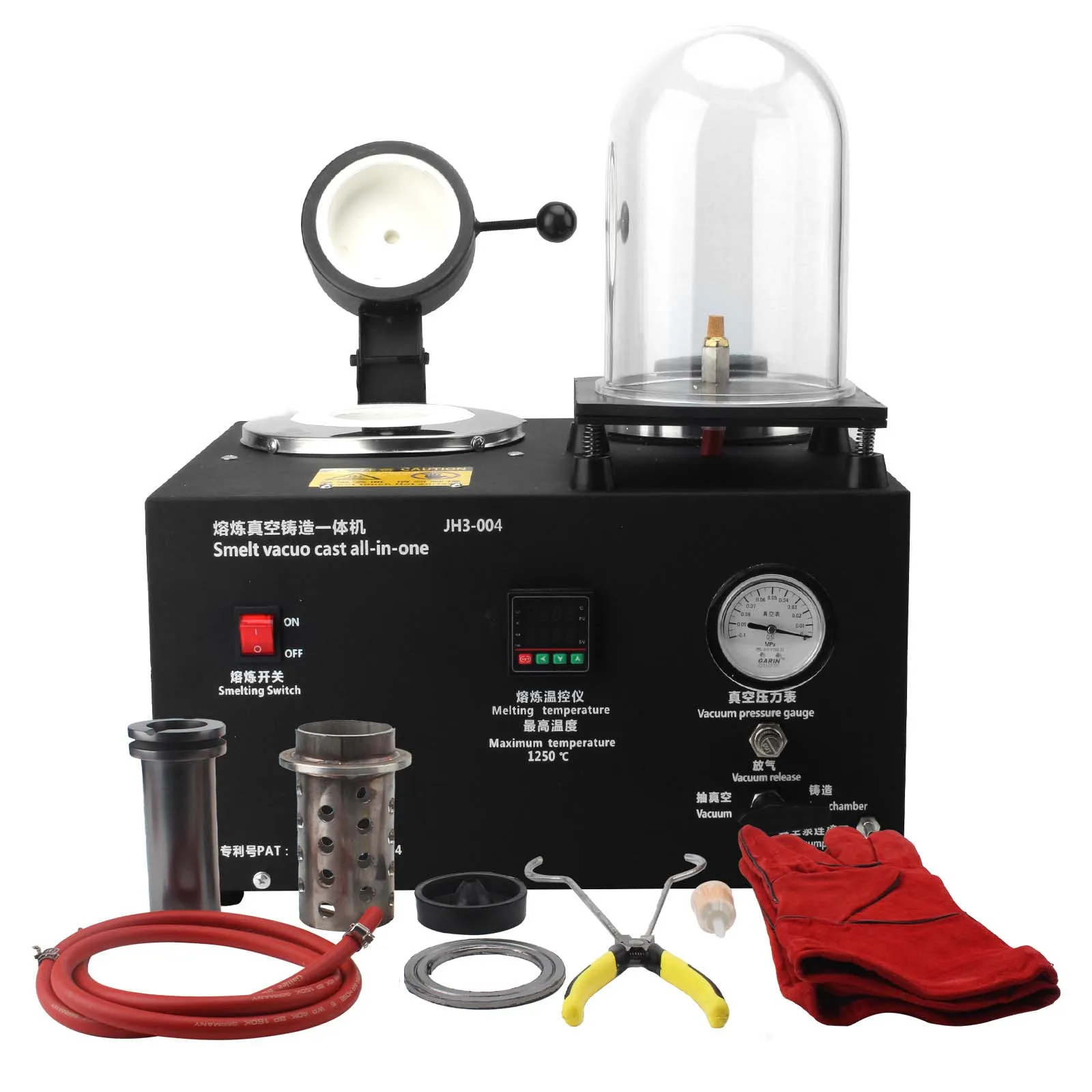 Cast Vacuum and Melting Machine Digital Display High Temperature Refining Precious Metal Jewelry Casting Tool
Cast Vacuum and Melting Machine Digital Display High Temperature Refining Precious Metal Jewelry Casting Tool