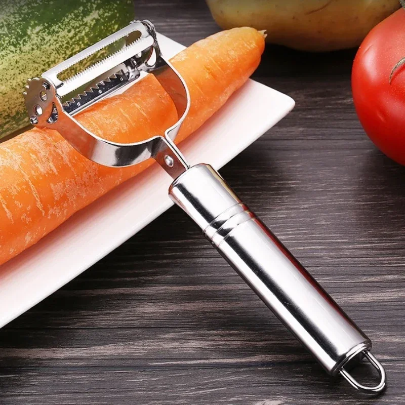New High Quality Stainless Steel Potato Cucumber Carrot Grater Julienne Peeler Vegetables Fruit Peeler Double Planing Grater
New High Quality Stainless Steel Potato Cucumber Carrot Grater Julienne Peeler Vegetables Fruit Peeler Double Planing Grater