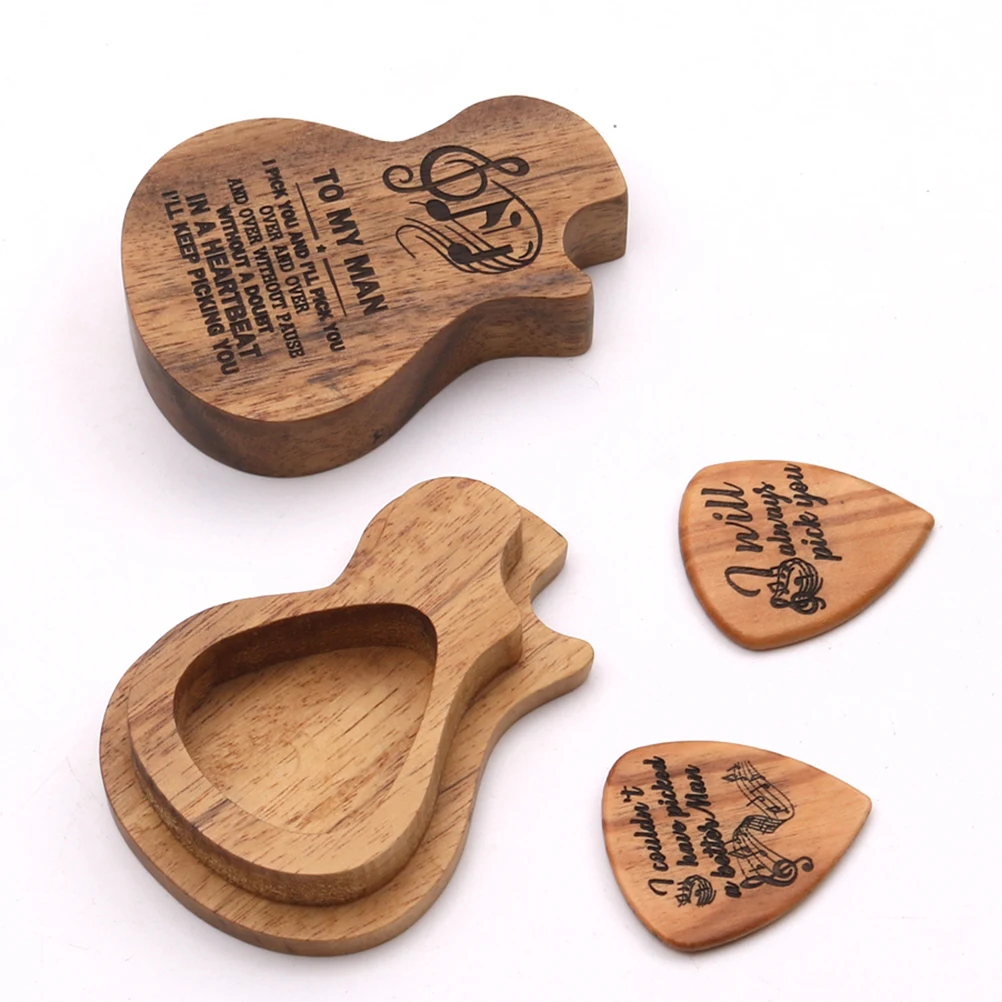 1Set Guitar Pick Holder Storage Box Set Includes 2 Picks High Grade Material Easy Carry for Guitar Bass Ukulele Use
1Set Guitar Pick Holder Storage Box Set Includes 2 Picks High Grade Material Easy Carry for Guitar Bass Ukulele Use