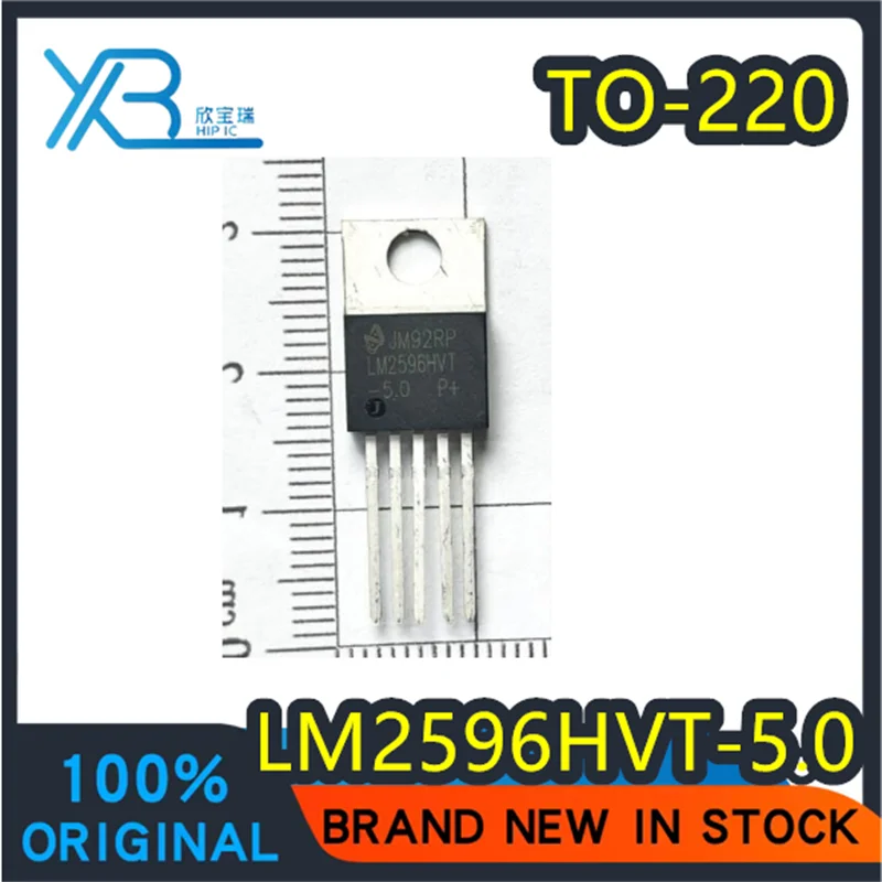(10/50 pieces) LM2596HVT-5.0 LM2596HVT TO-220 plug-in buck regulator IC. Brand new. Fast shipping.
(10/50 pieces) LM2596HVT-5.0 LM2596HVT TO-220 plug-in buck regulator IC. Brand new. Fast shipping.