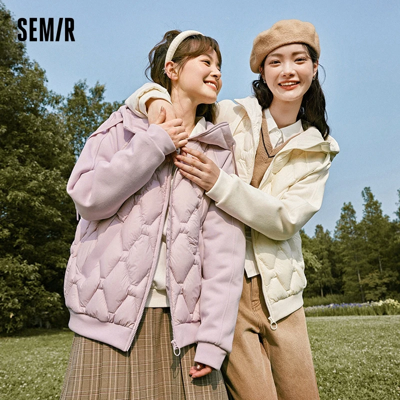 Куртка Semir женская с капюшоном, нежный пуховик с рукавом реглан, три четверти, свободная, универсальная, осень 2023
Куртка Semir женская с капюшоном, нежный пуховик с рукавом реглан, три четверти, свободная, универсальная, осень 2023
