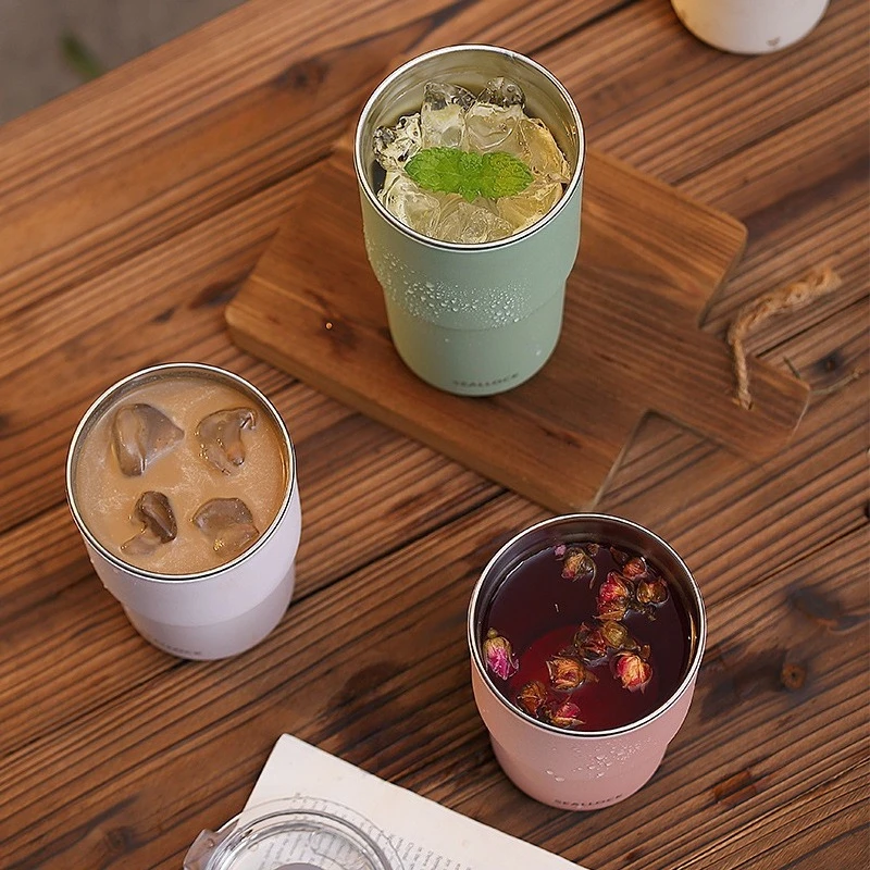 Минималистичная офисная кофейная кружка — термочашка из стали 304 с крышкой для чая с молоком, студентов, поездок на работу, можно мыть в посудомоечной машине
Минималистичная офисная кофейная кружка — термочашка из стали 304 с крышкой для чая с молоком, студентов, поездок на работу, можно мыть в посудомоечной машине