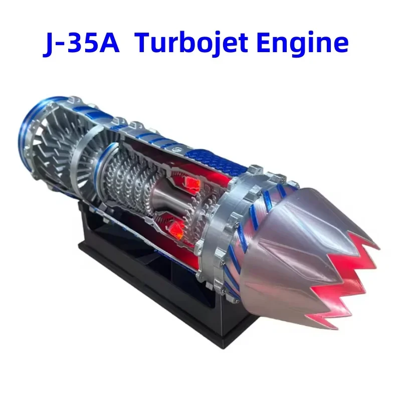 J-35A 1:14 Turbofan Engine Model 3D Printed Fighter Jet Turbojet Engine Model Kit Man Adults Toy
J-35A 1:14 Turbofan Engine Model 3D Printed Fighter Jet Turbojet Engine Model Kit Man Adults Toy
